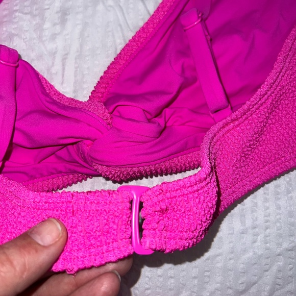 Good American Always Fits Bikini Set in Hawaiian Pink Size 4X - Picture 6 of 10